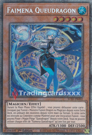 Yu-Gi-Oh! Faimena Queudragon : STAR JUSH-FR002