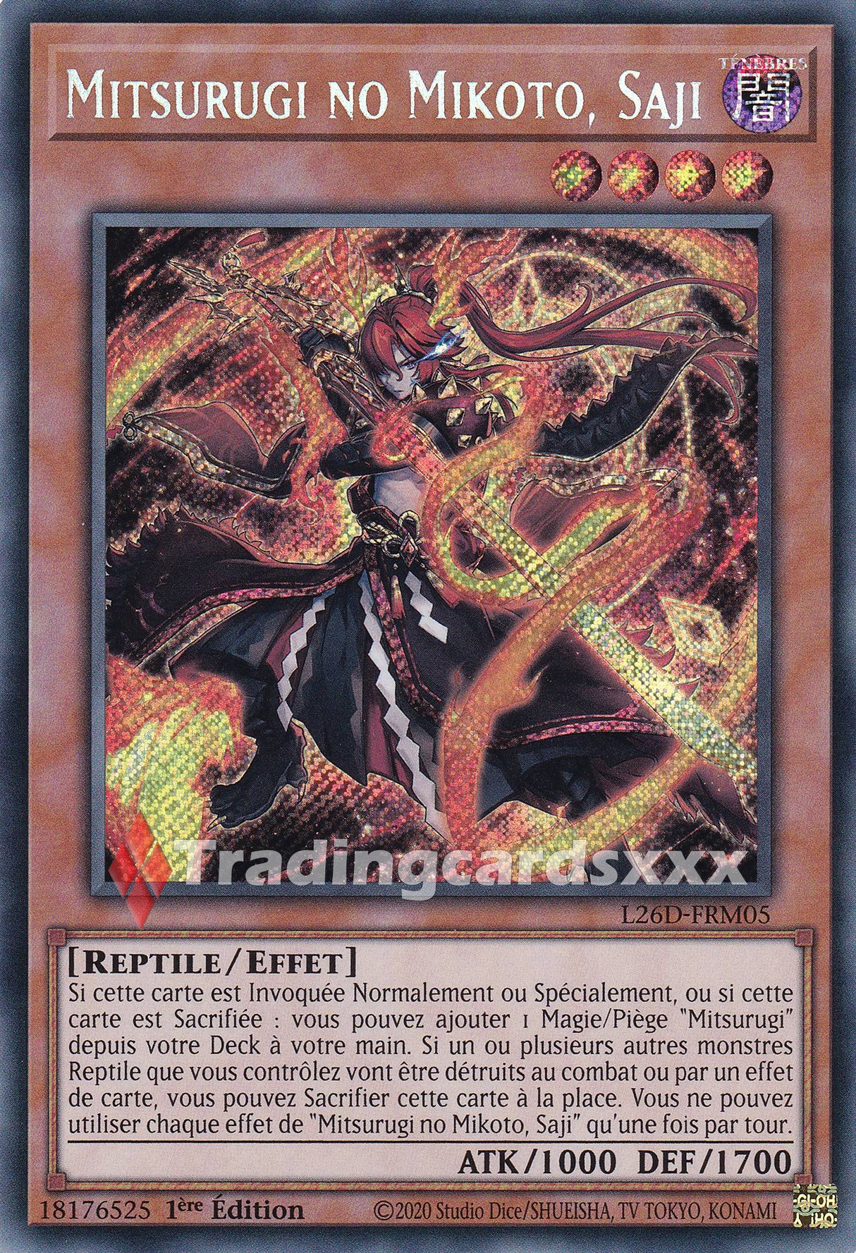 Yu-Gi-Oh! Mitsurugi no Mikoto, Saji : SE L26D-FRM05