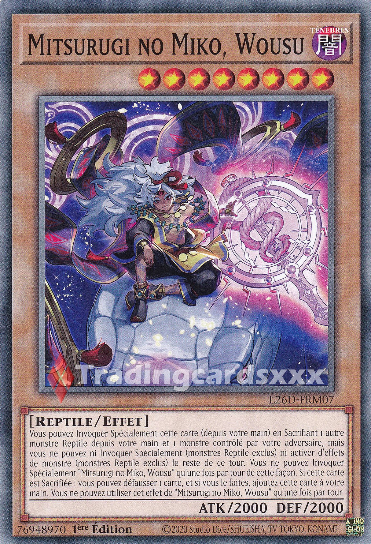 Yu-Gi-Oh! Mitsurugi no Miko, Wousu : C L26D-FRM07