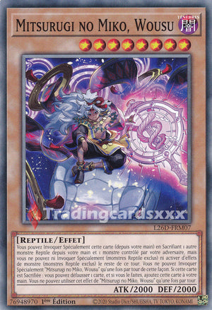Yu-Gi-Oh! Mitsurugi no Miko, Wousu : C L26D-FRM07