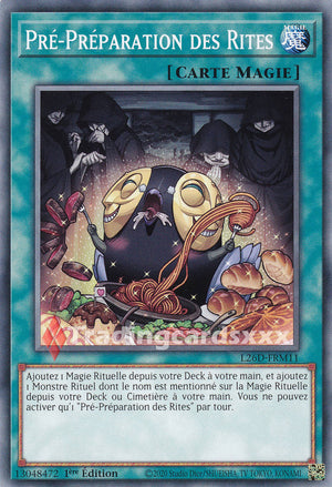 Yu-Gi-Oh! Pré-Préparation des Rites : C L26D-FRM11