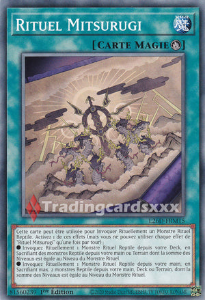 Yu-Gi-Oh! Rituel Mitsurugi : C L26D-FRM15