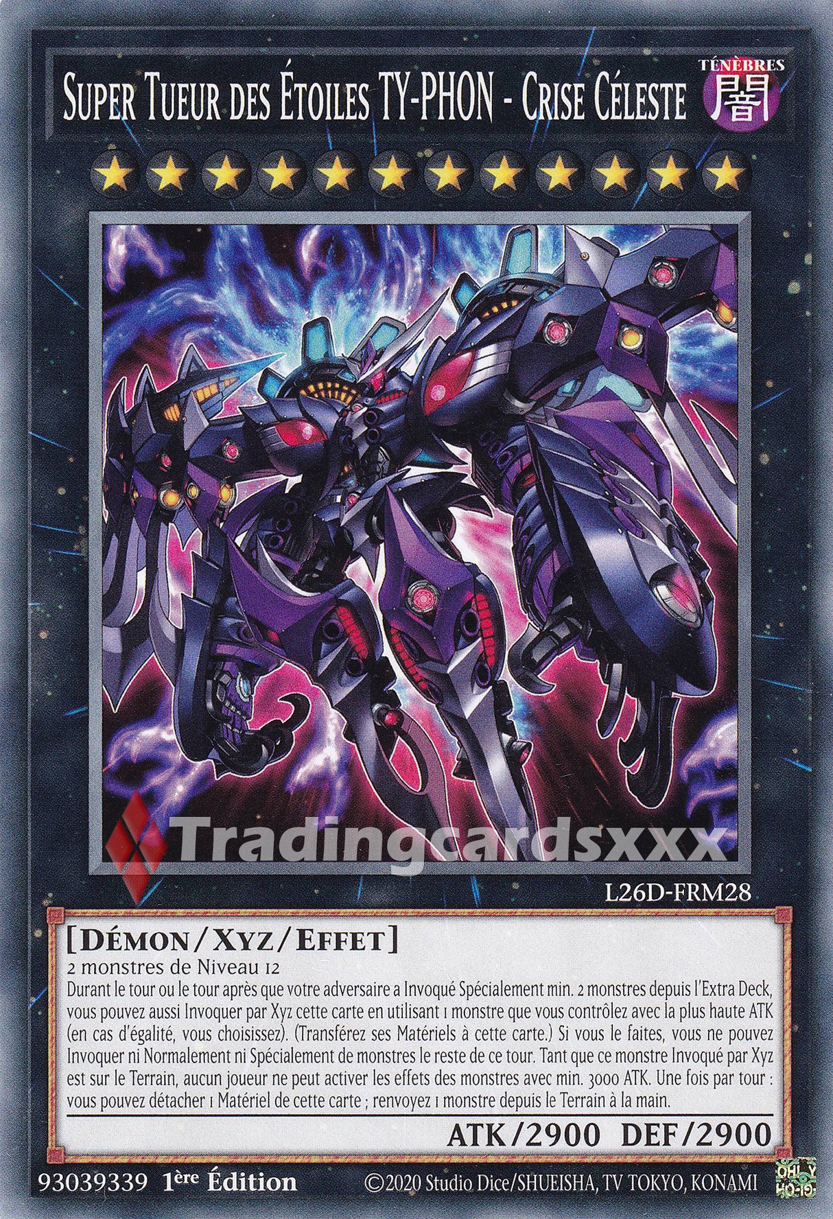 Yu-Gi-Oh! Super Tueur des Étoiles TY-PHON - Crise Céleste : C L26D-FRM28