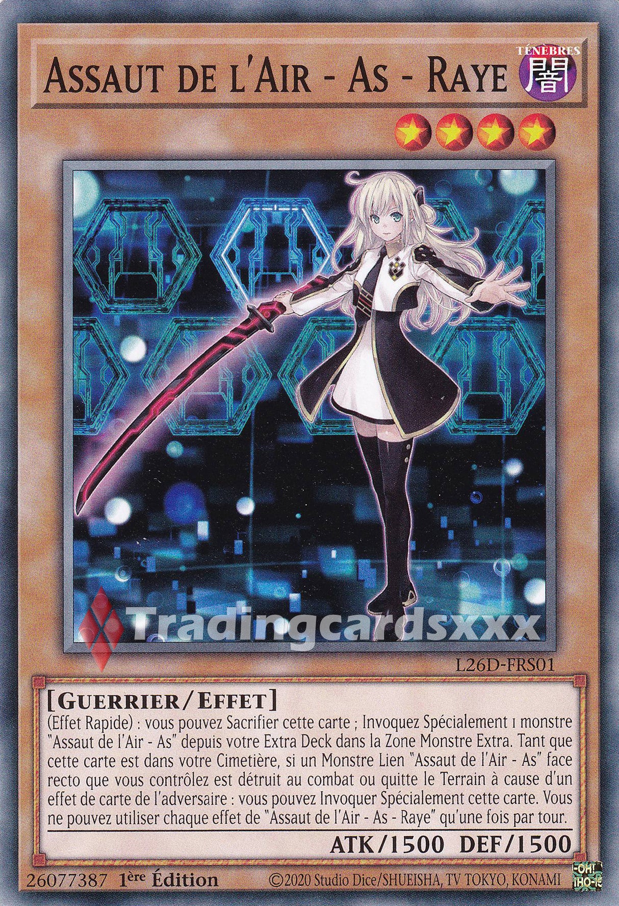 Yu-Gi-Oh! Assaut de l'Air - As - Raye : C L26D-FRS01