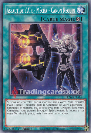 Yu-Gi-Oh! Assaut de l'Air - Mécha - Canon Requin : C L26D-FRS16