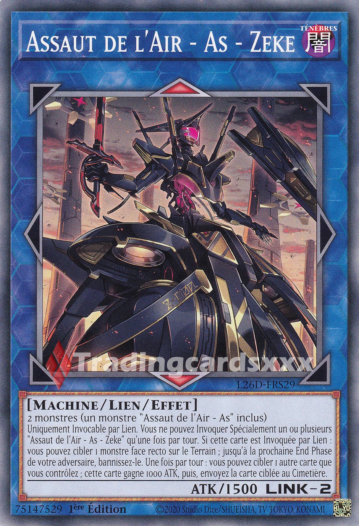 Yu-Gi-Oh! Assaut de l'Air - As - Zeke : C L26D-FRS29