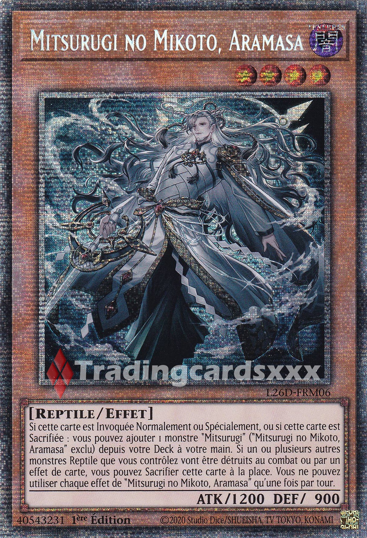 Yu-Gi-Oh! Mitsurugi no Mikoto, Aramasa : STAR L26D-FRM06