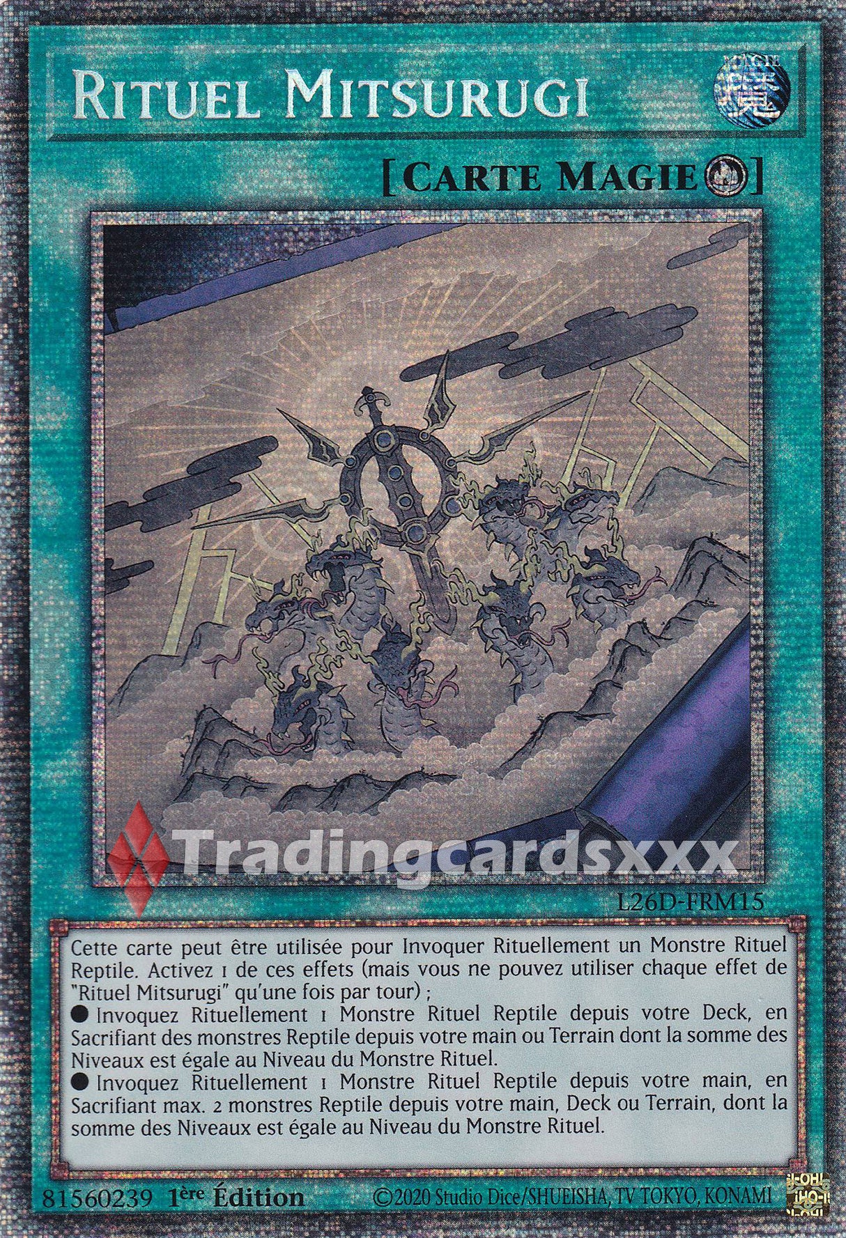 Yu-Gi-Oh! Rituel Mitsurugi : STAR L26D-FRM15