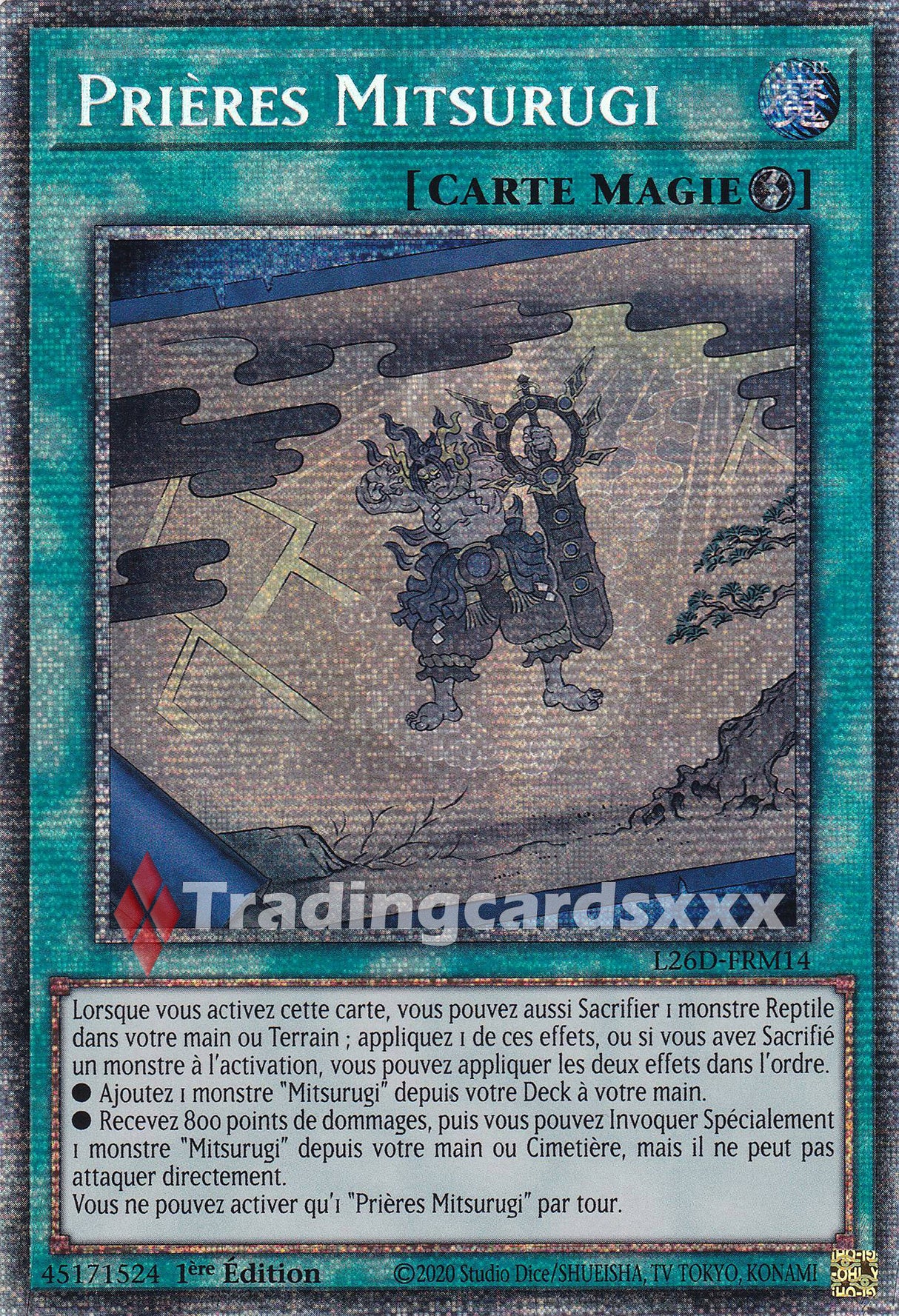 Yu-Gi-Oh! Prières Mitsurugi : STAR L26D-FRM14