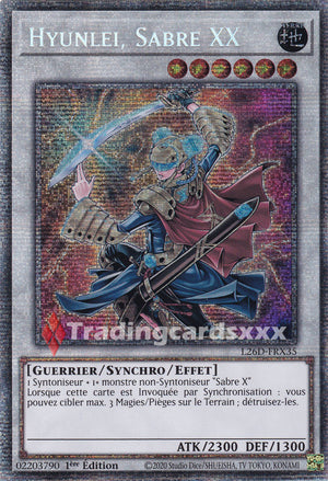 Yu-Gi-Oh! Hyunlei, Sabre XX : STAR L26D-FRX35