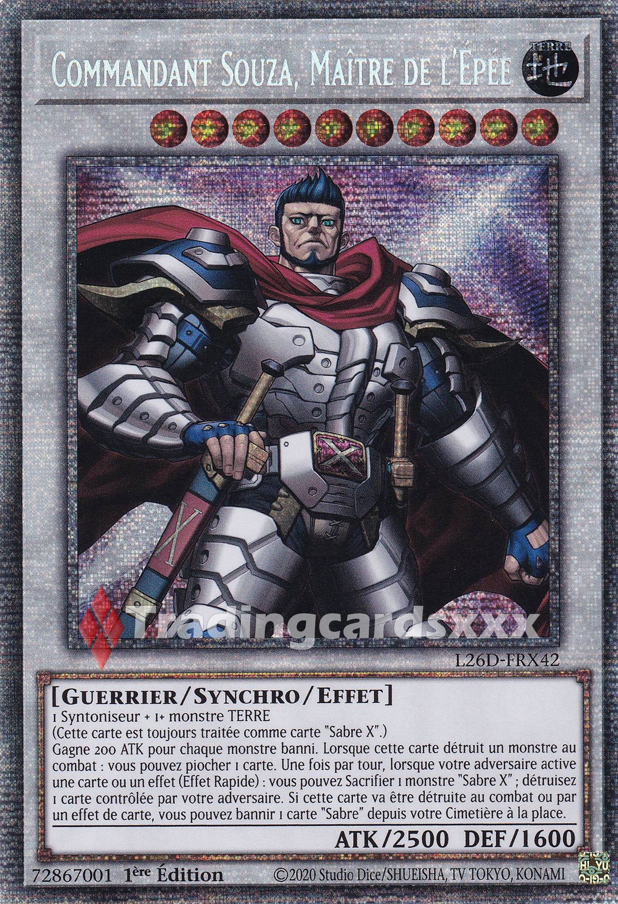 Yu-Gi-Oh! Commandant Souza, Maître de l'Épée : STAR L26D-FRX42