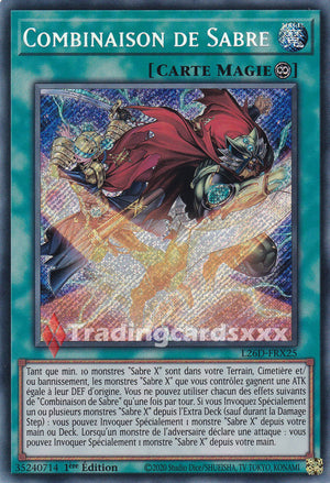 Yu-Gi-Oh! Combinaison de Sabre : SE L26D-FRX25