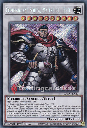 Yu-Gi-Oh! Commandant Souza, Maître de l'Épée : SE L26D-FRX42