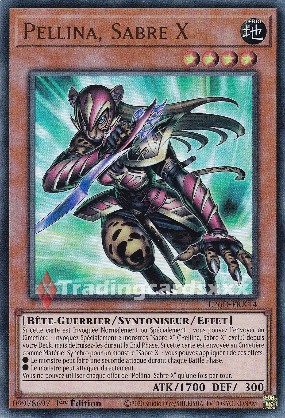 Yu-Gi-Oh! Pellina, Sabre X  : UR L26D-FRX14