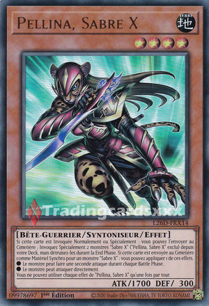 Yu-Gi-Oh! Pellina, Sabre X  : UR L26D-FRX14