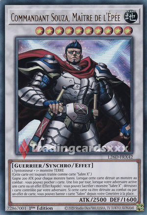 Yu-Gi-Oh! Commandant Souza, Maître de l'Épée : UR L26D-FRX42