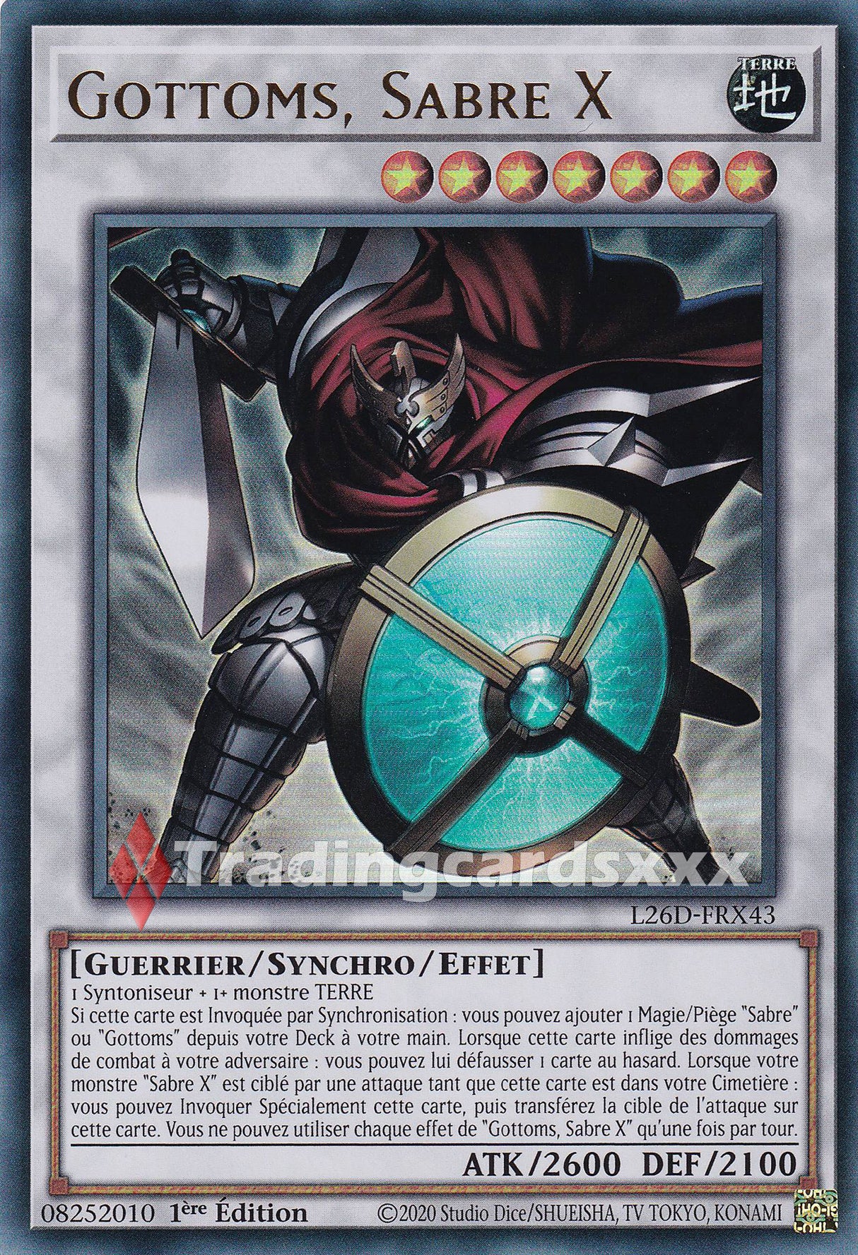 Yu-Gi-Oh! Gottoms, Sabre X : UR L26D-FRX43