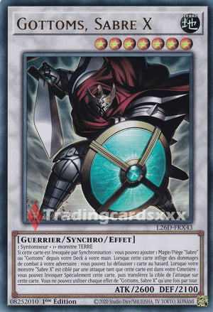 Yu-Gi-Oh! Gottoms, Sabre X : UR L26D-FRX43