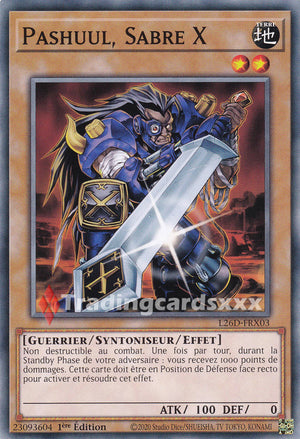 Yu-Gi-Oh! Pashuul, Sabre X : C L26D-FRX03