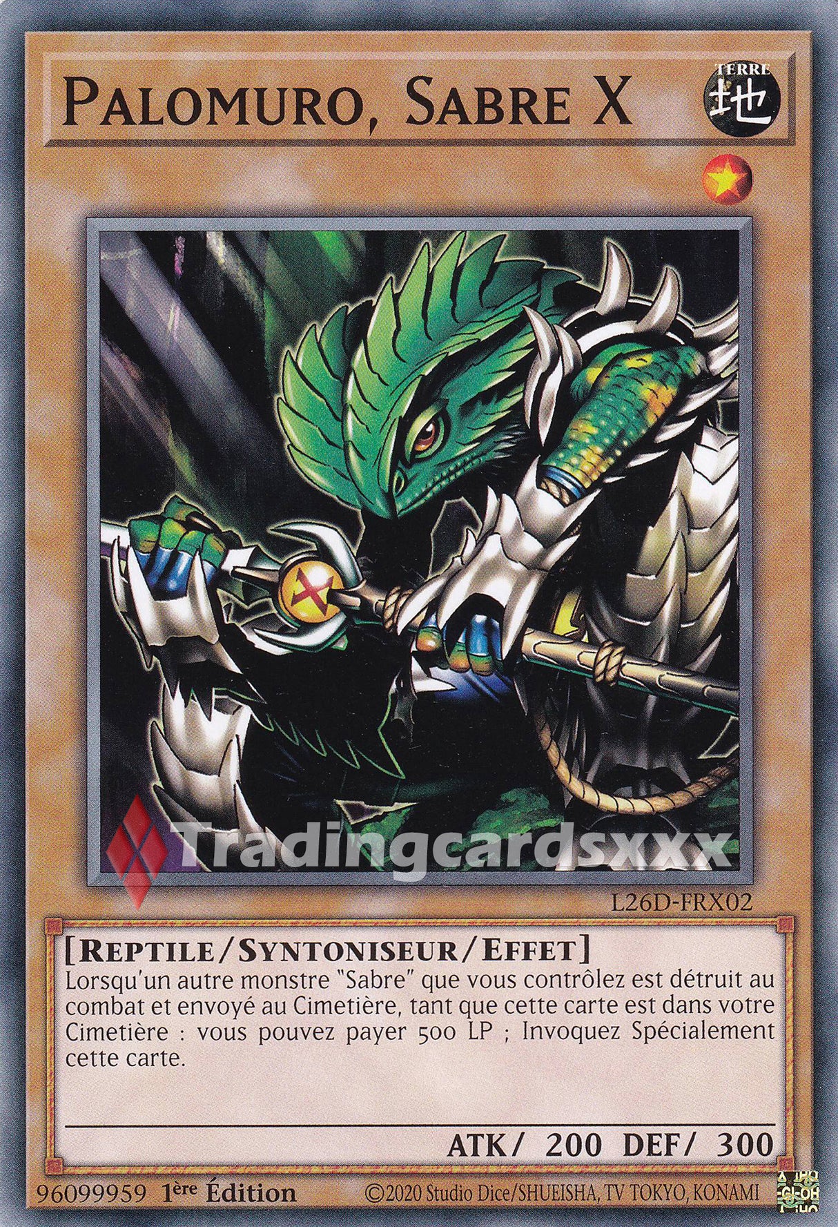 Yu-Gi-Oh! Palomuro, Sabre X : C L26D-FRX02