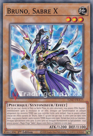 Yu-Gi-Oh! Bruno, Sabre X  : C L26D-FRX15