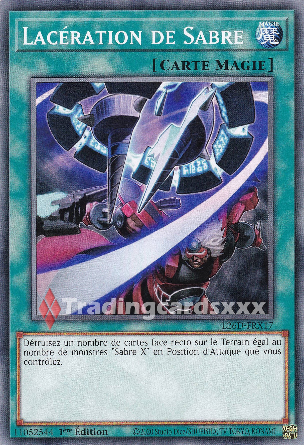 Yu-Gi-Oh! Lacération de Sabre : C L26D-FRX17