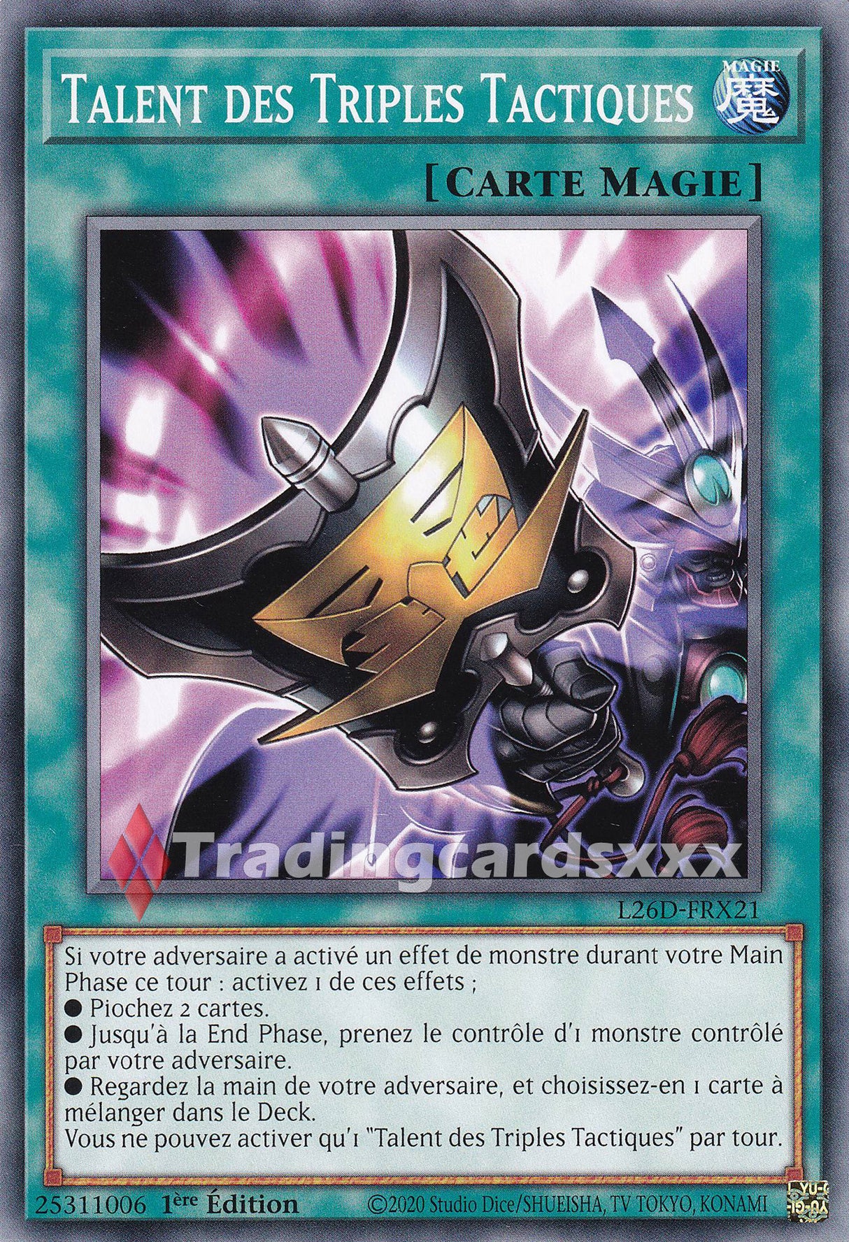 Yu-Gi-Oh! Talent des Triples Tactiques : C L26D-FRX21