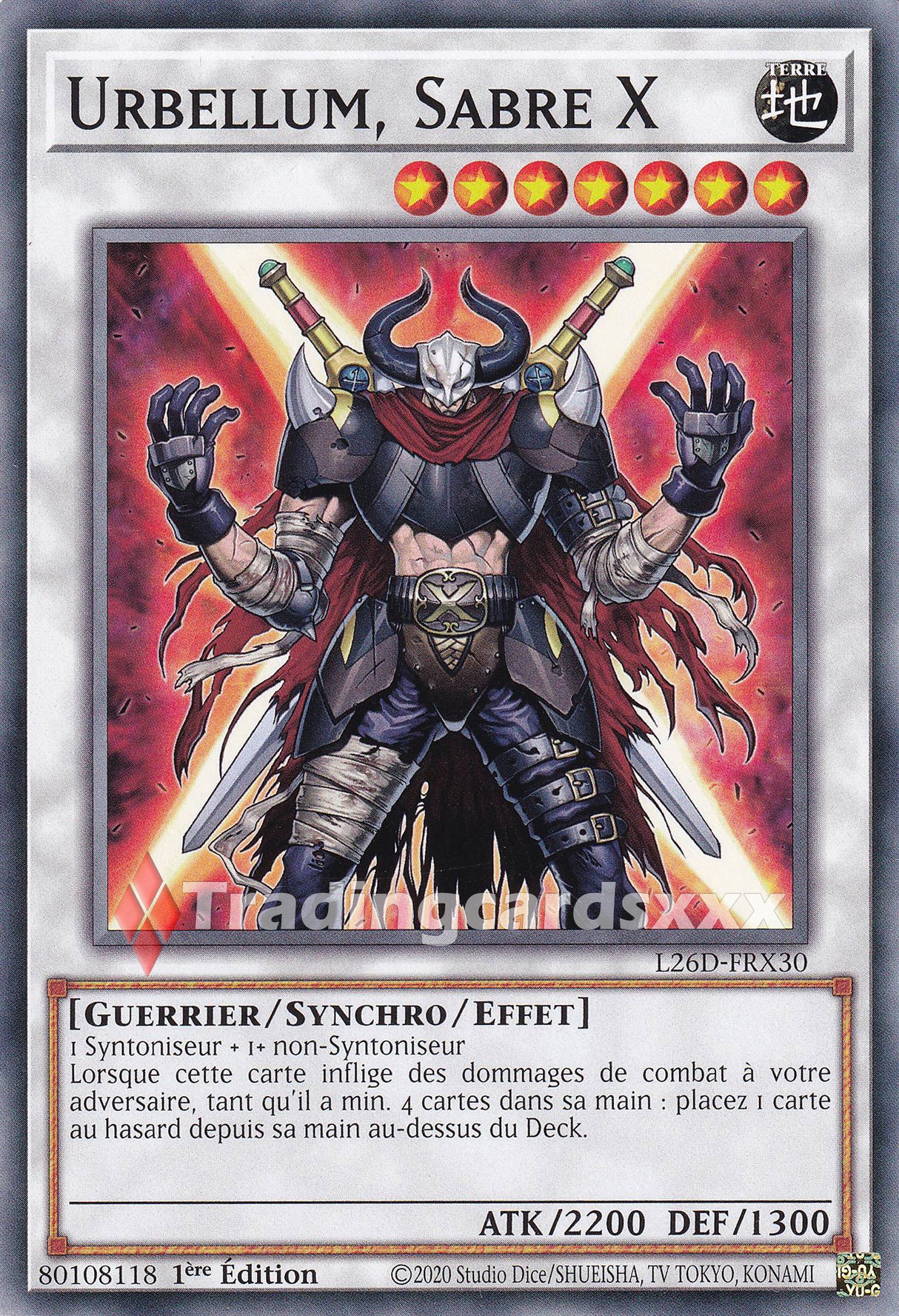 Yu-Gi-Oh! Urbellum, Sabre X : C L26D-FRX30