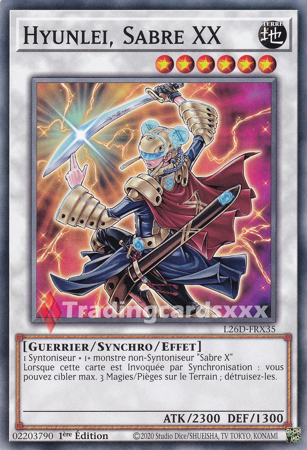 Yu-Gi-Oh! Hyunlei, Sabre XX : C L26D-FRX35
