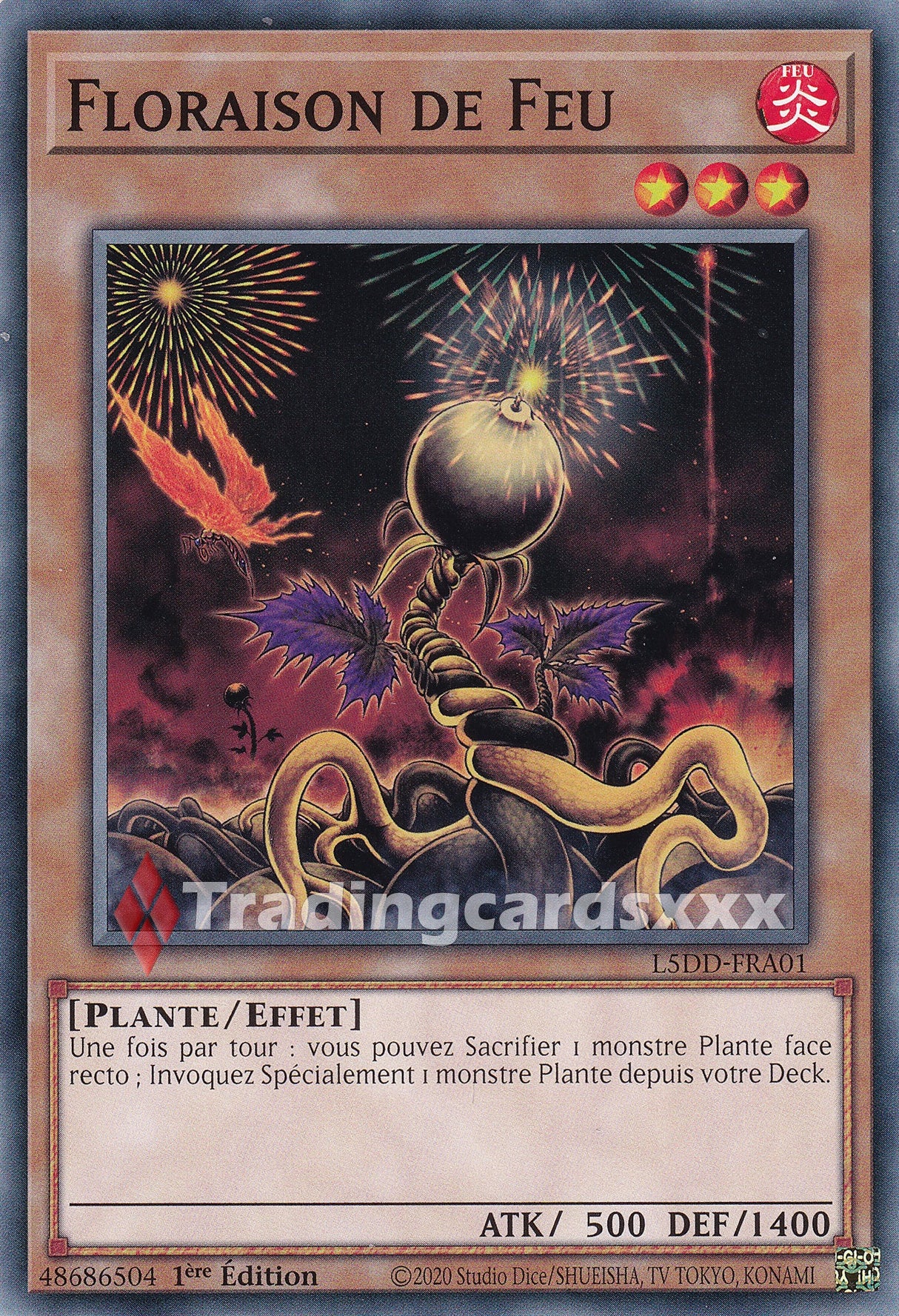 Yu-Gi-Oh! Floraison de Feu : C L5DD-FRA01