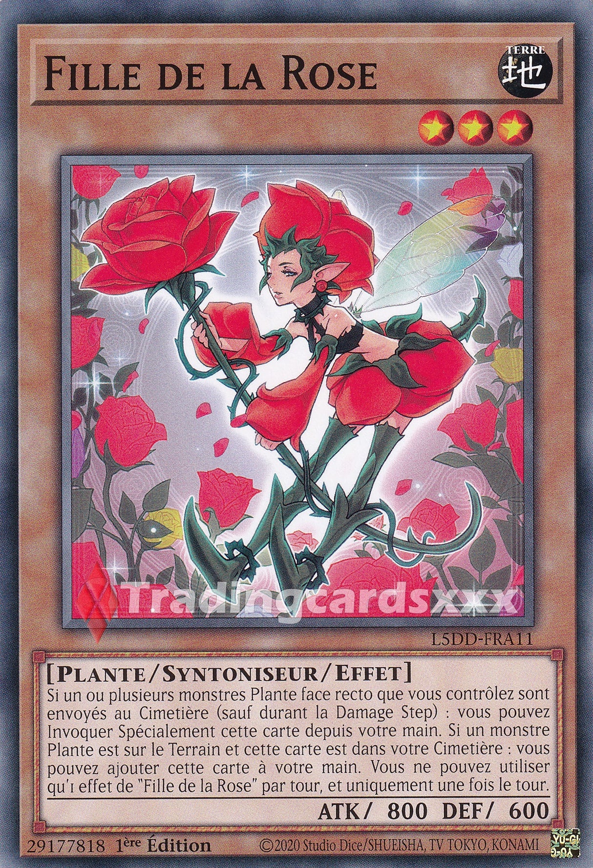 Yu-Gi-Oh! Fille de la Rose : C L5DD-FRA11