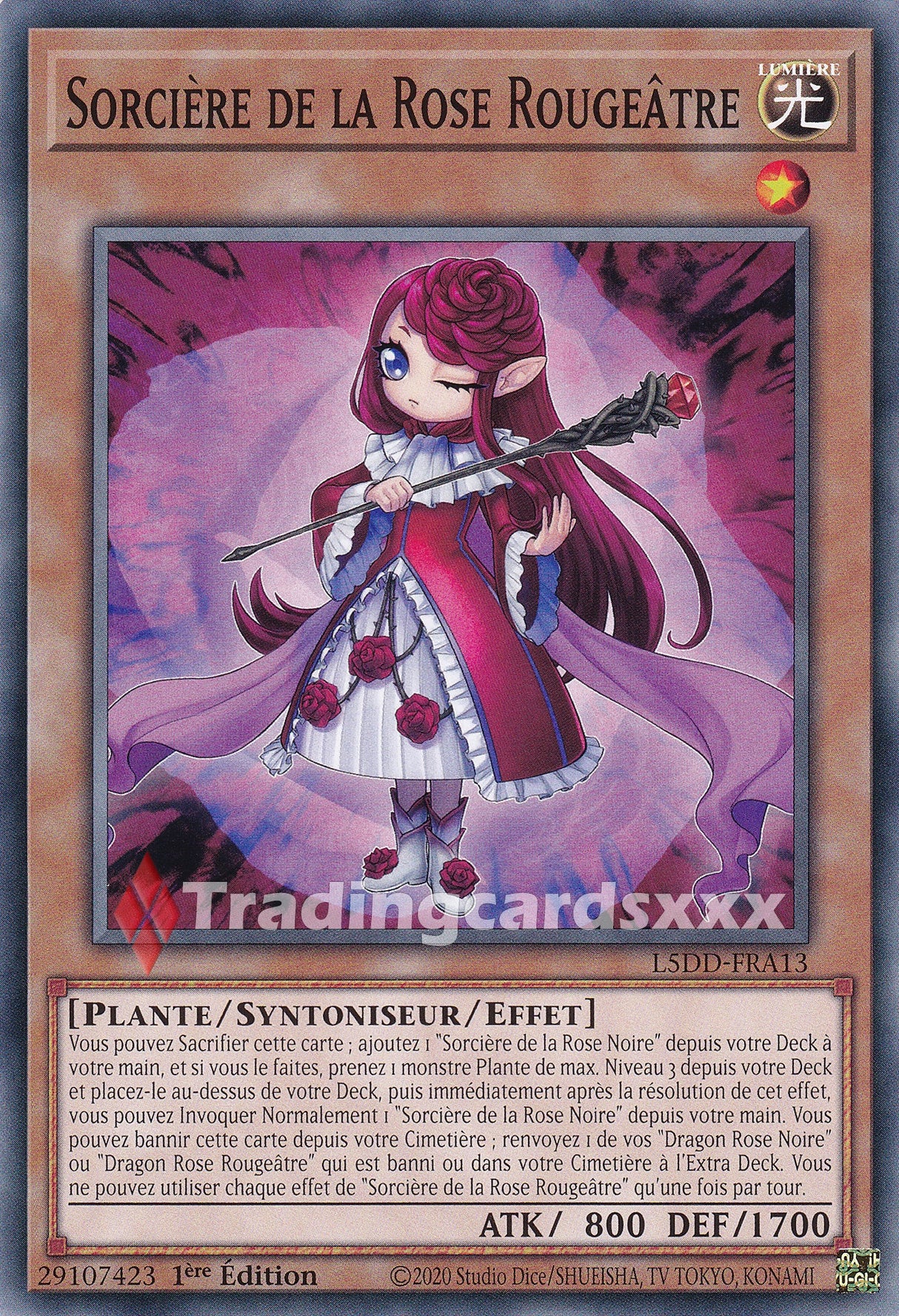 Yu-Gi-Oh! Sorcière de la Rose Rougeâtre : C L5DD-FRA13