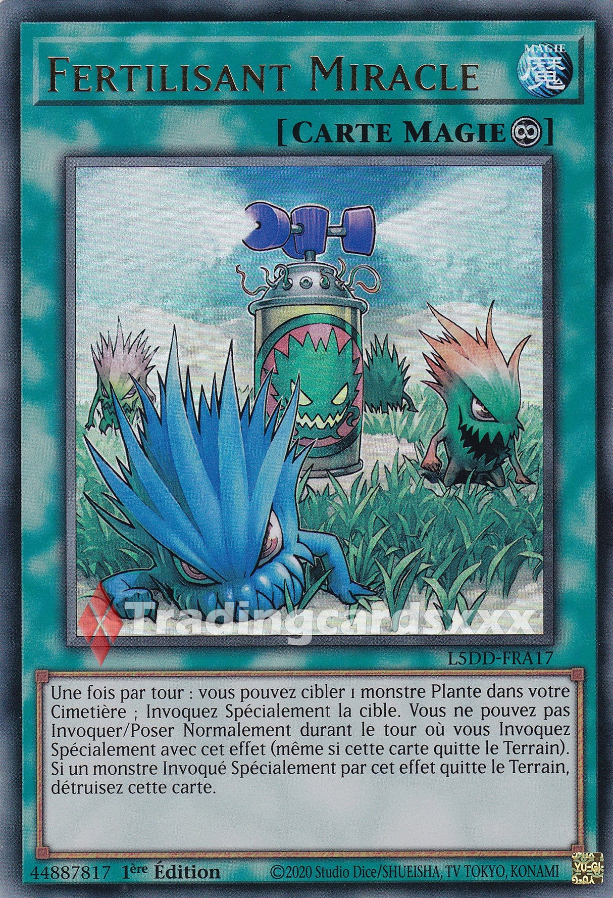 Yu-Gi-Oh! Fertilisant Miracle : UR L5DD-FRA17