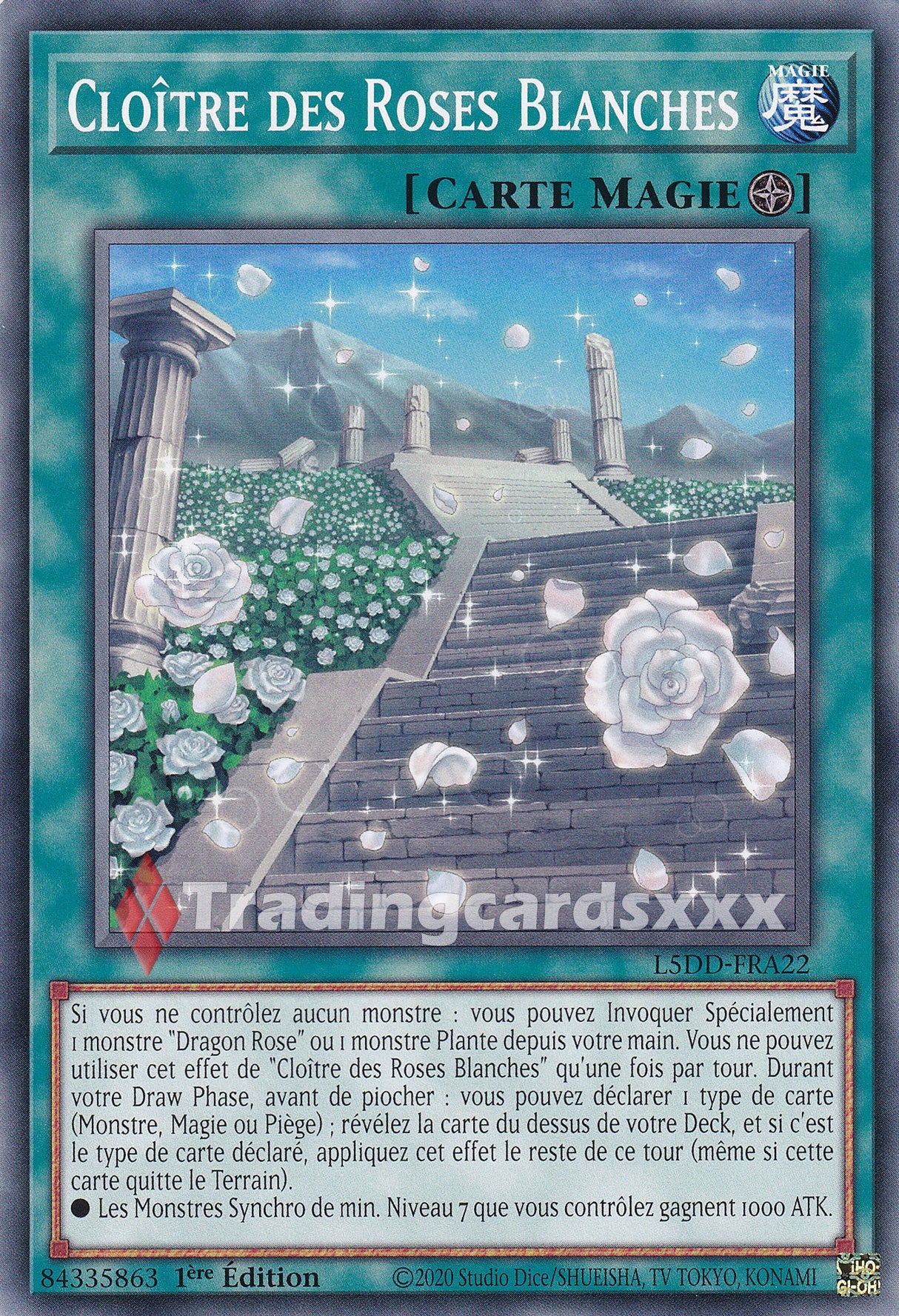 Yu-Gi-Oh! Cloître des Roses Blanches : C L5DD-FRA22