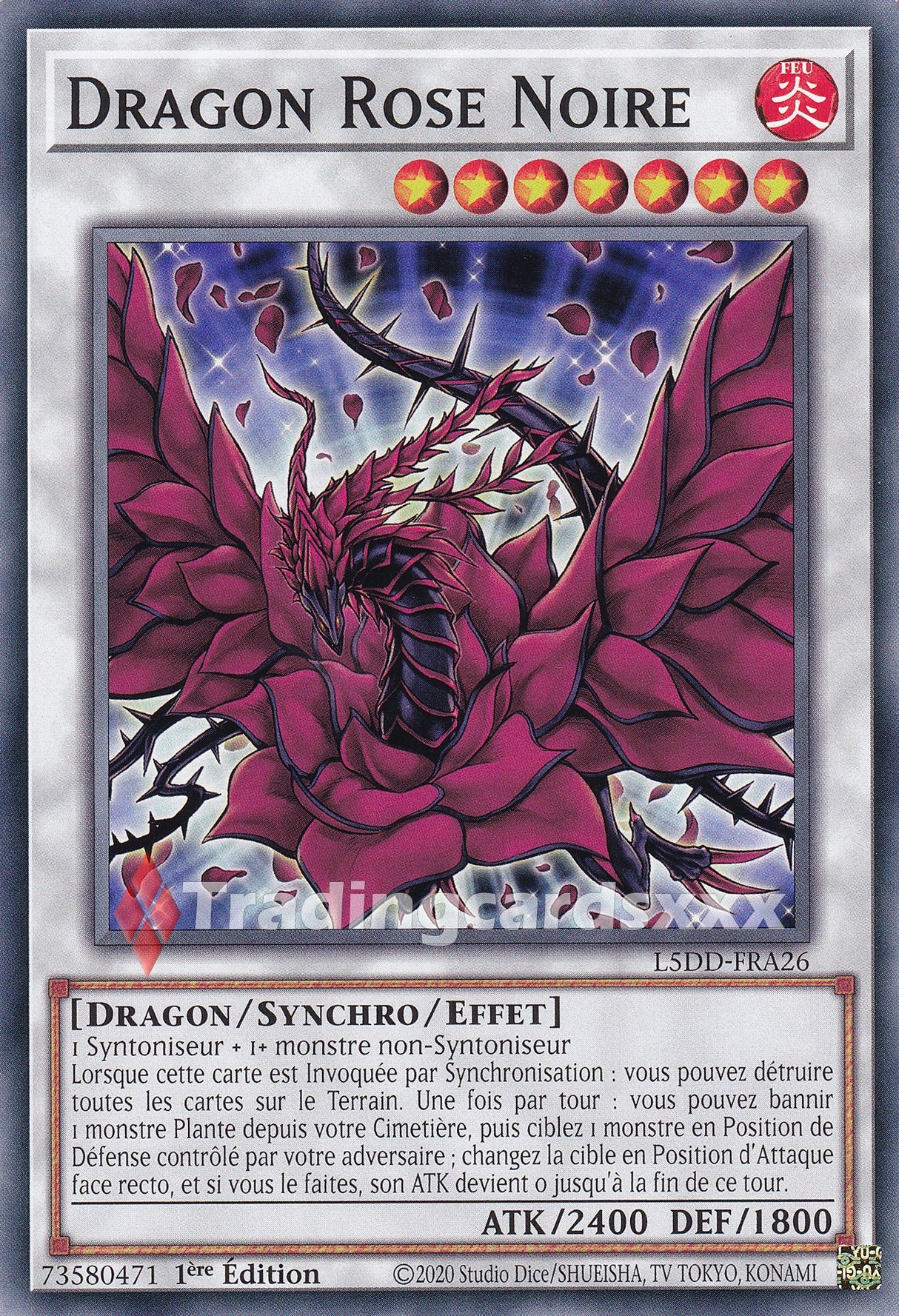 Yu-Gi-Oh! Dragon Rose Noire : C L5DD-FRA26