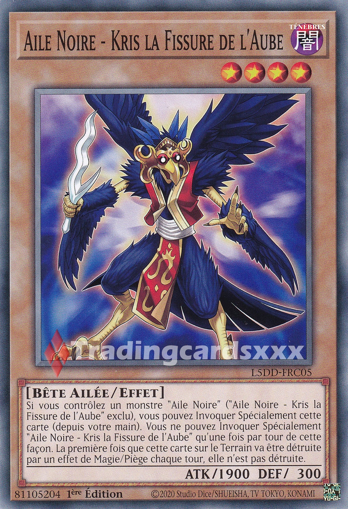 Yu-Gi-Oh! Aile Noire - Kris la Fissure de l'Aube : C L5DD-FRC05