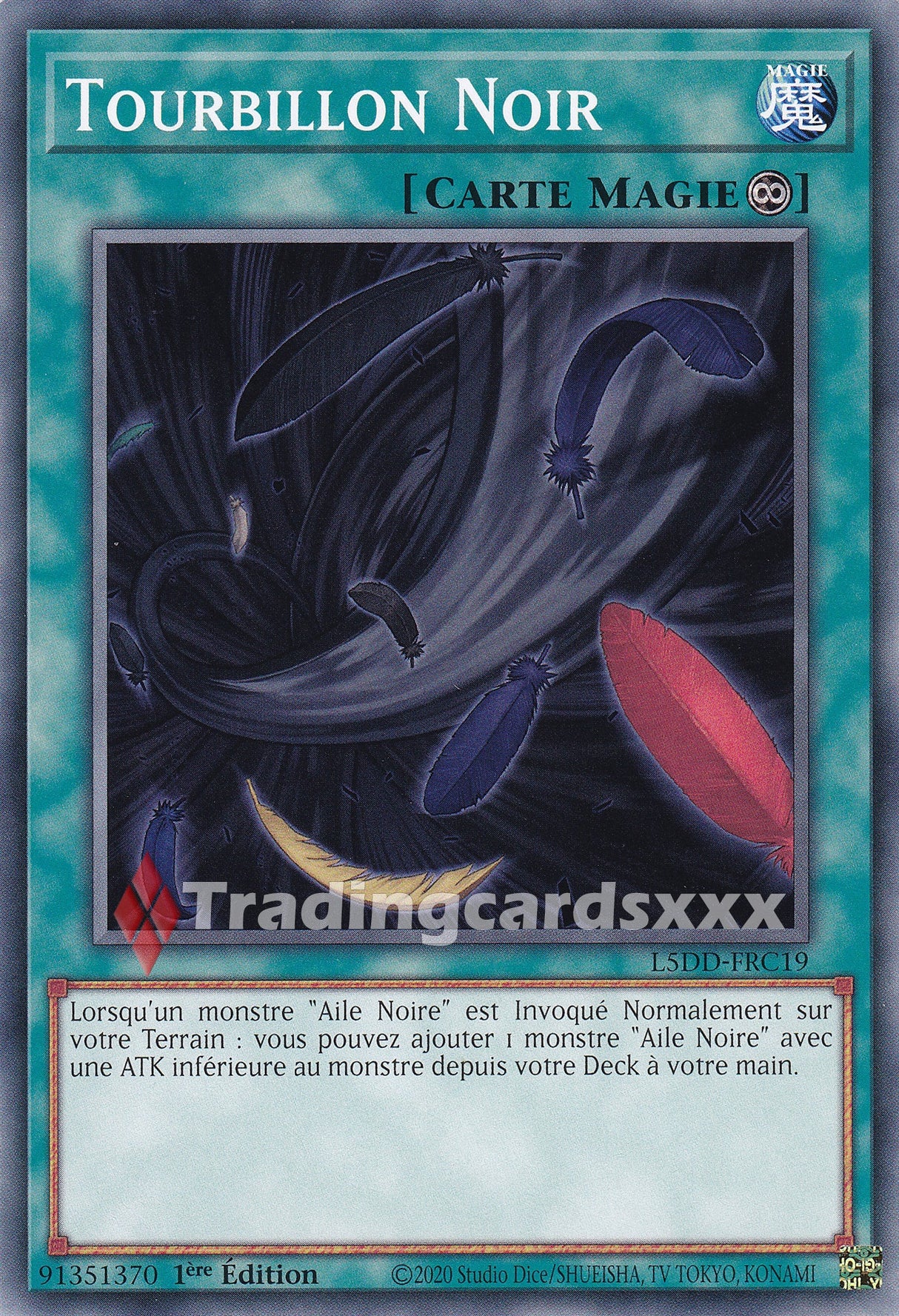 Yu-Gi-Oh! Tourbillon Noir : C L5DD-FRC19