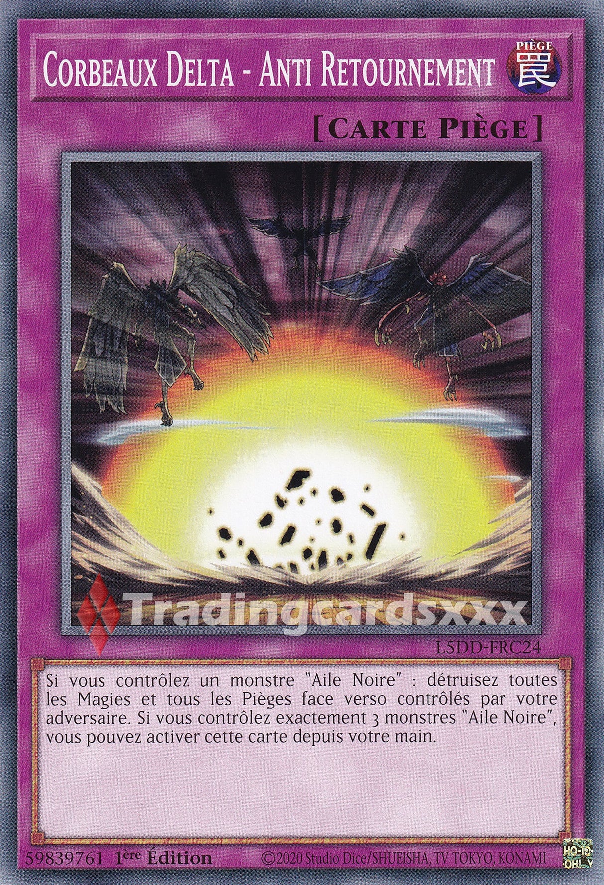 Yu-Gi-Oh! Corbeaux Delta - Anti Retournement : C L5DD-FRC24