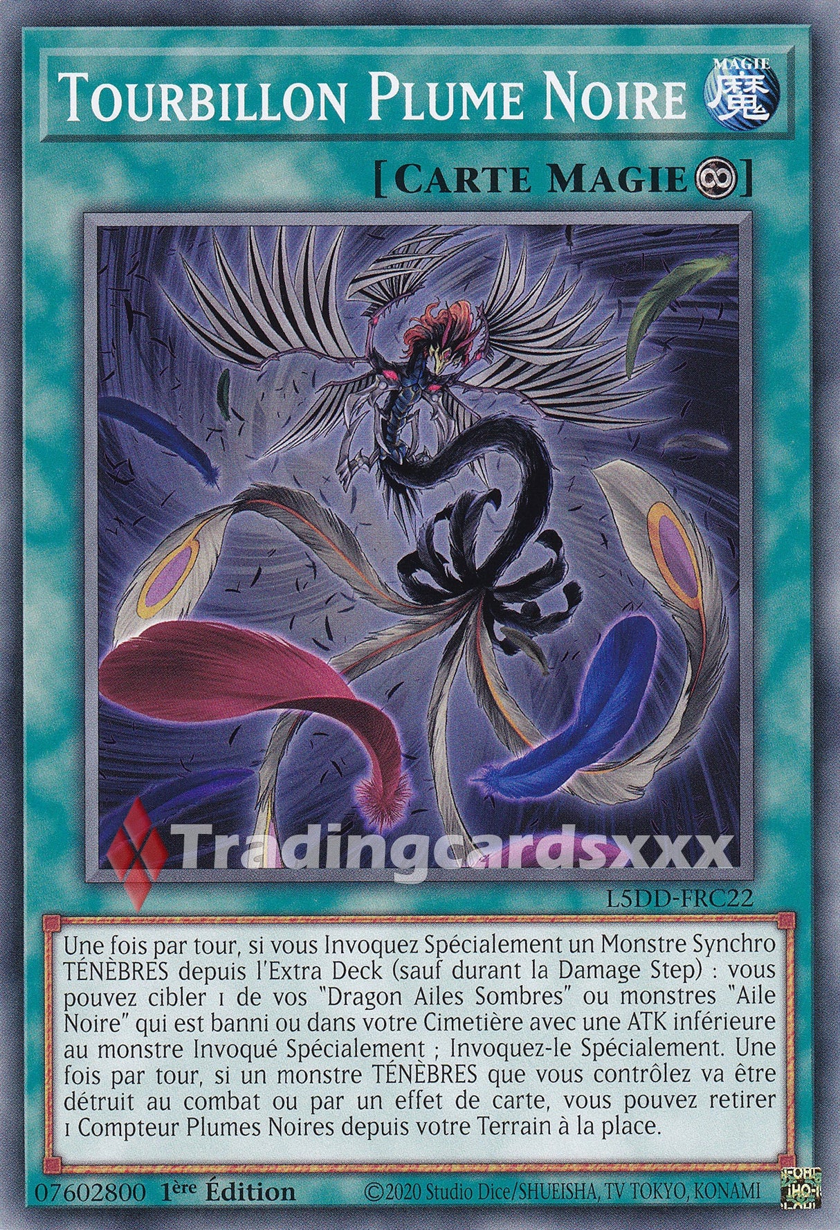 Yu-Gi-Oh! Tourbillon Plume Noire : C L5DD-FRC22