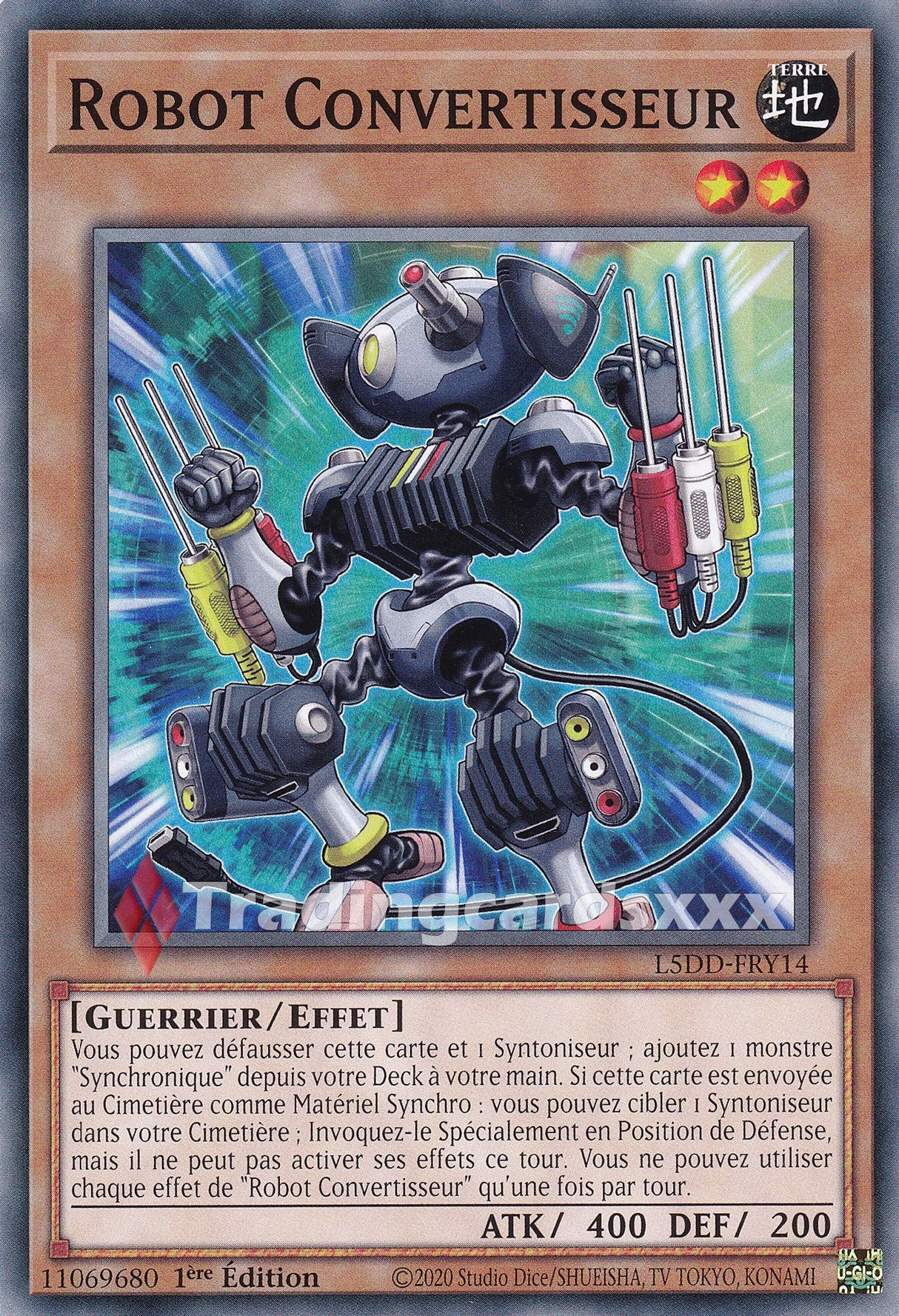 Yu-Gi-Oh! Robot Convertisseur : C L5DD-FRY14