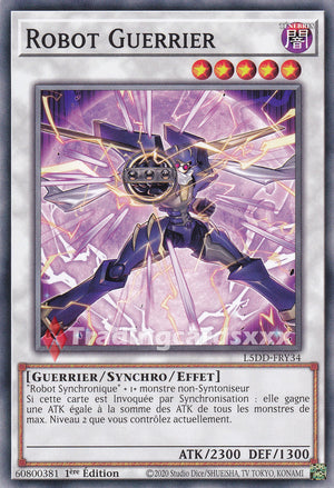 Yu-Gi-Oh! Robot Guerrier : C L5DD-FRY34
