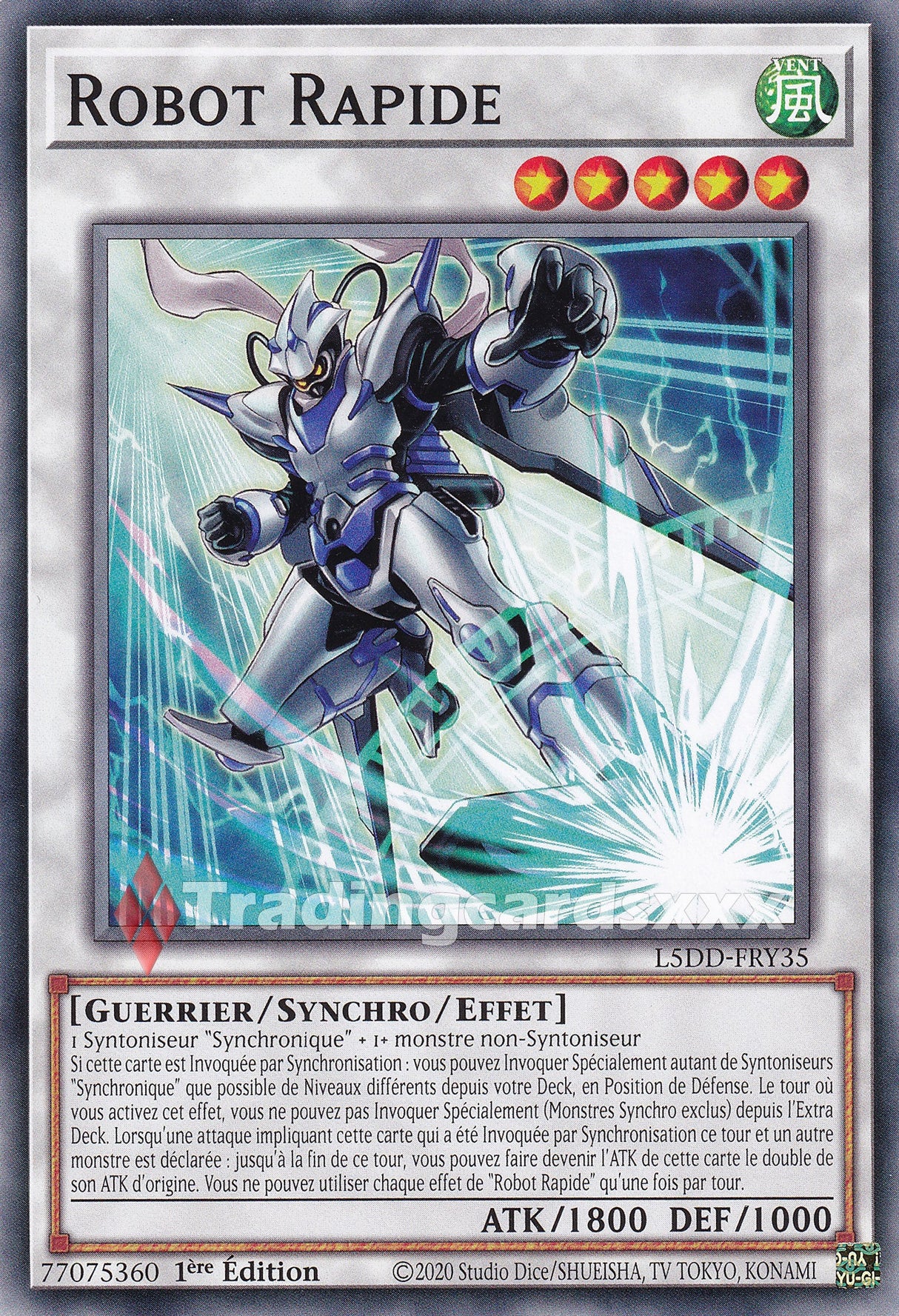 Yu-Gi-Oh! Robot Rapide : C L5DD-FRY35