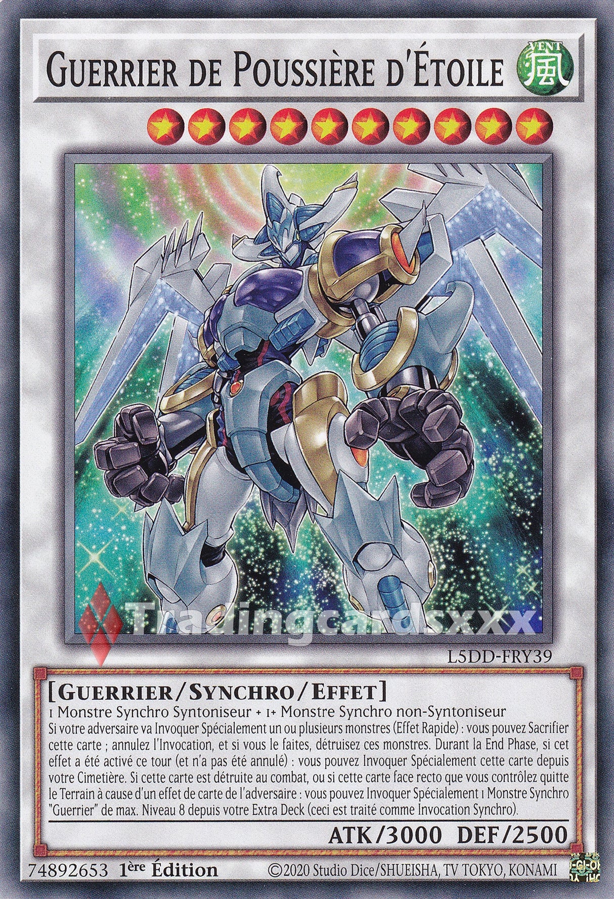 Yu-Gi-Oh! Guerrier de Poussière d'Étoile : C L5DD-FRY39