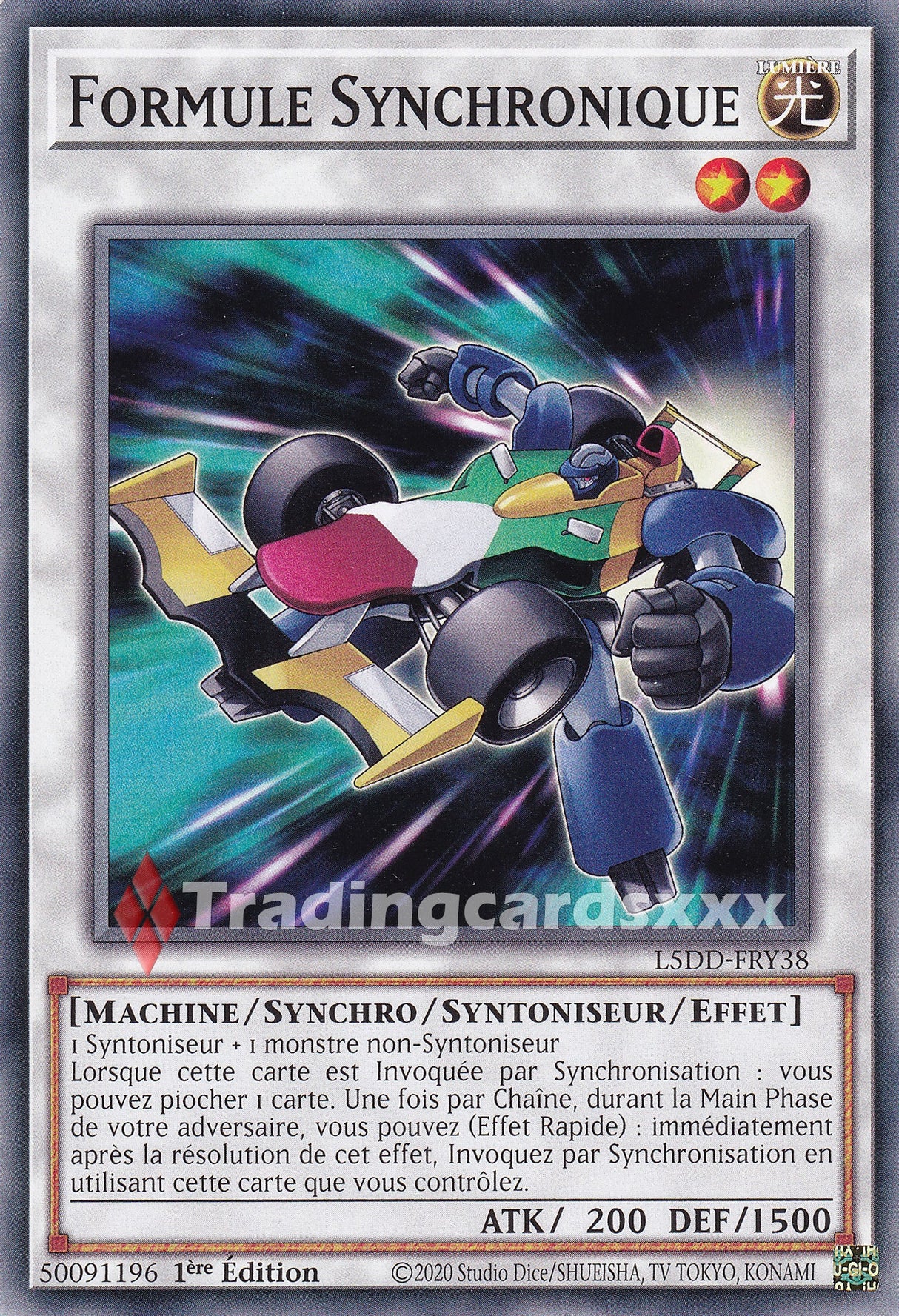 Yu-Gi-Oh! Formule Synchronique : C L5DD-FRY38