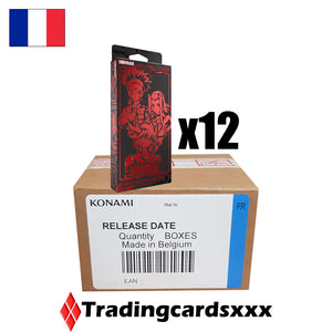 Yu-Gi-Oh! Carton de 12 Coffrets Decks Légendaires 5D'S : Yusei, Akiza et Crow