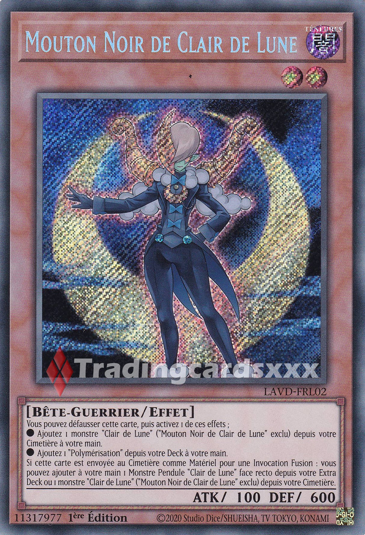 Yu-Gi-Oh! Mouton Noir de Clair de Lune : SE LAVD-FRL02
