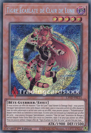 Yu-Gi-Oh! Tigre Écarlate de Clair de Lune : SE LAVD-FRL13