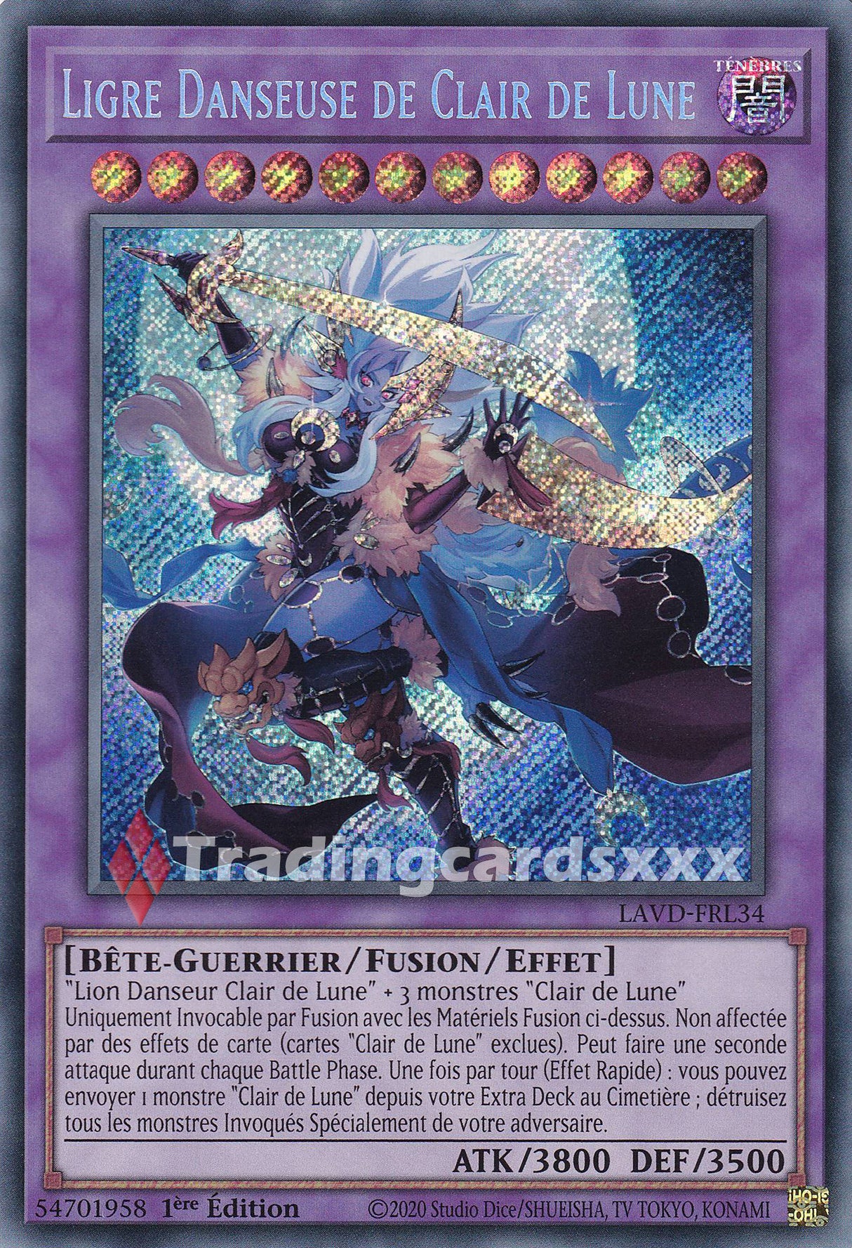 Yu-Gi-Oh! Ligre Danseuse de Clair de Lune : SE LAVD-FRL34