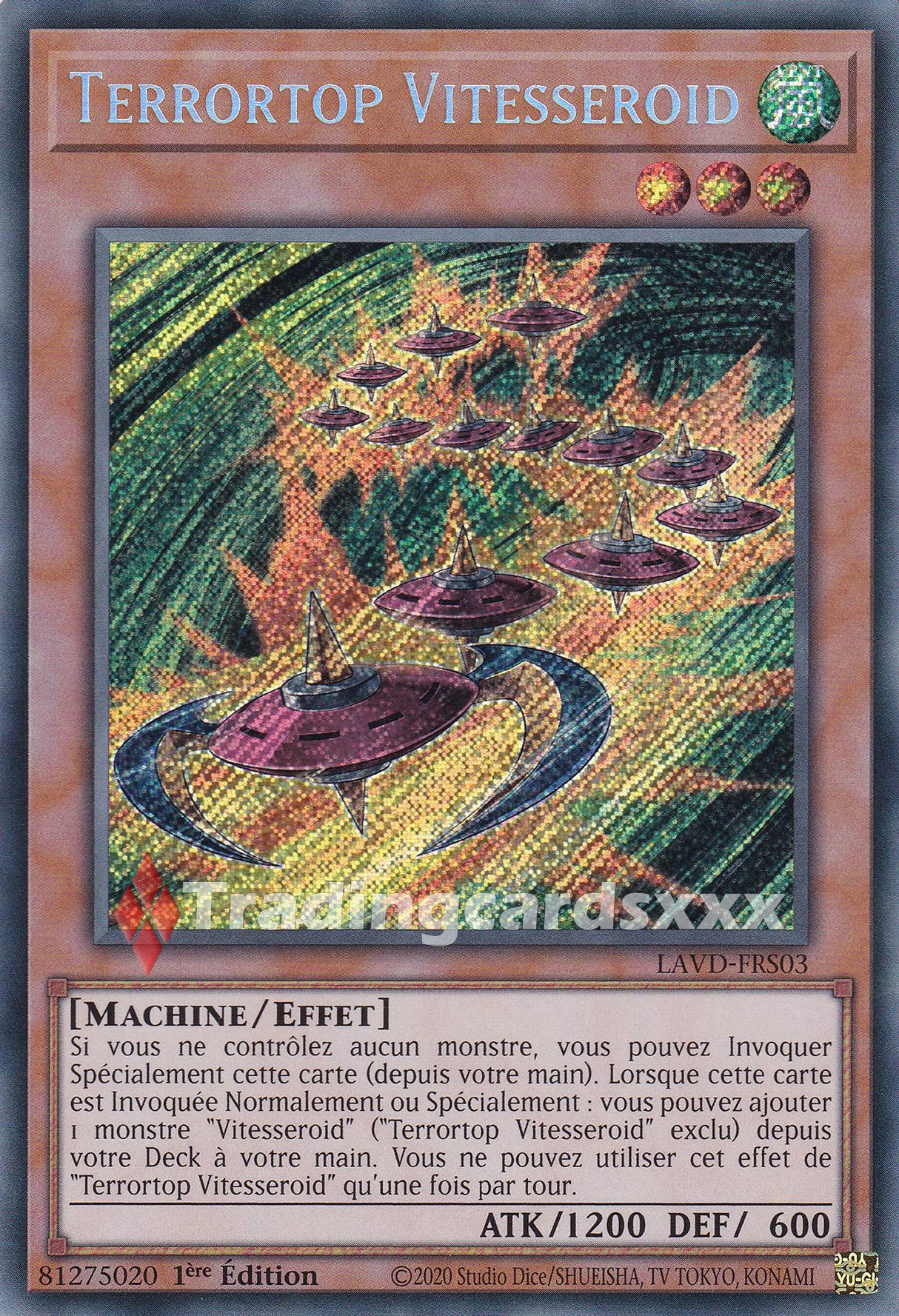 Yu-Gi-Oh! Terrortop Vitesseroid : SE LAVD-FRS03