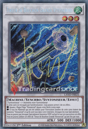 Yu-Gi-Oh! Tireur de Bouchon Grande Vitesseroid : SE LAVD-FRS31
